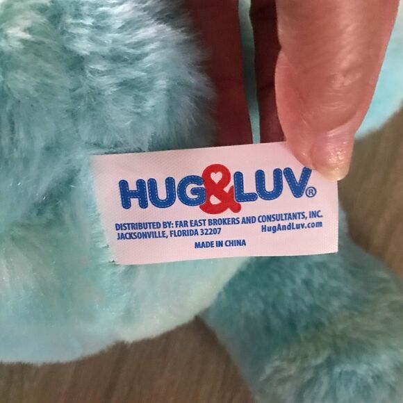 NWOT … HUG & LUV “Dinosaur” Plush - Picture 3 of 4